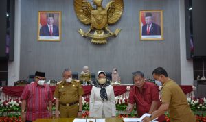 Penandatangan KUA-PPAS 2022