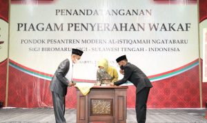 Ketua DPRD Saksi Wakaf