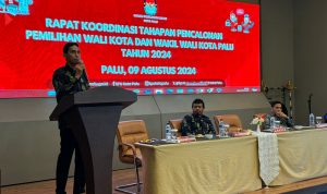 Rakor KPU Palu KPU Palu