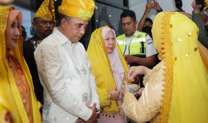 Gubernur Sulteng tiba di Kota Palu Gubernu dan Wagub